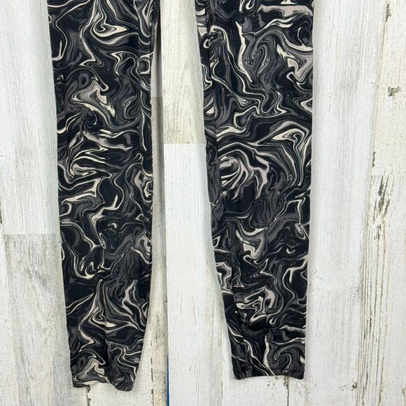 Ichi Power Epic Lux Printed black cream leggings size small - Picture 3 of 11